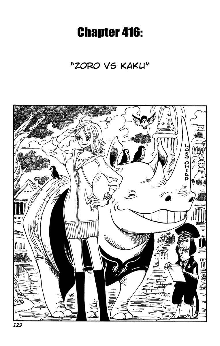 One Piece, Chapter 416 image 01